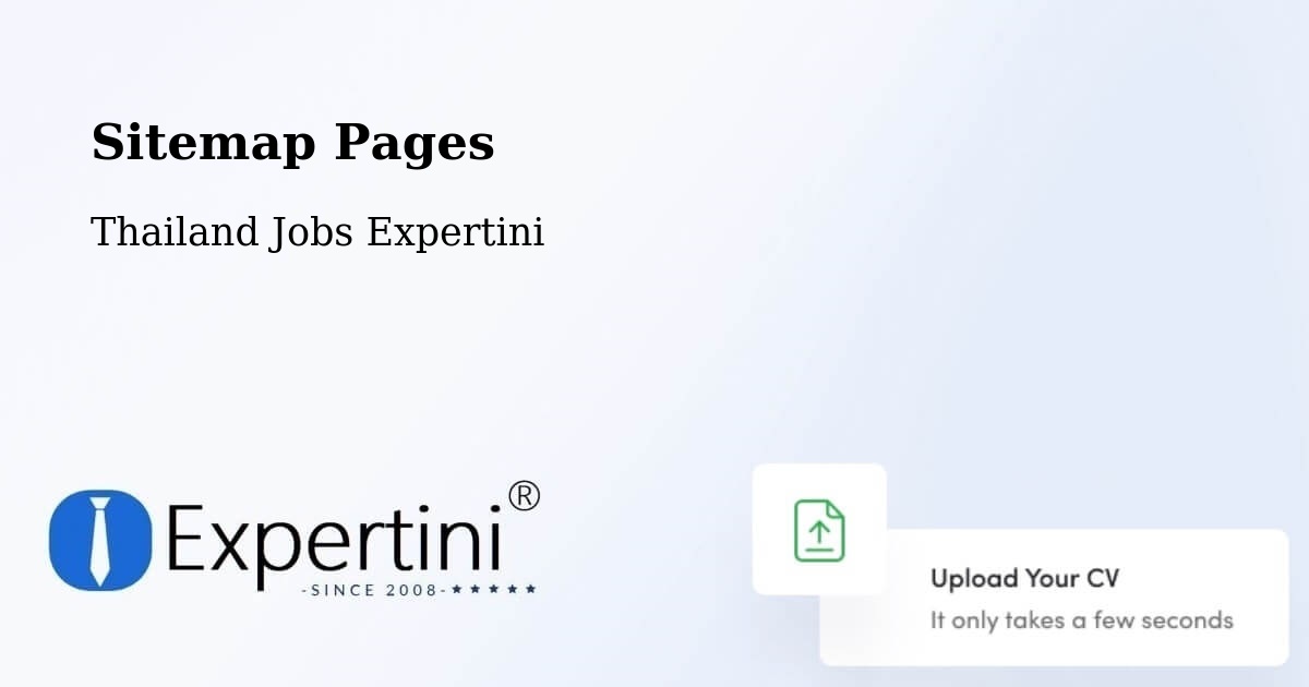 Sitemap Pages - Din Daeng - Thailand Jobs Expertini